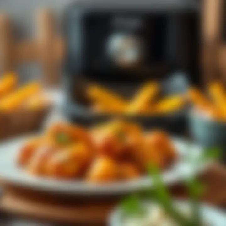 Highlighted tips for baking with airfryer