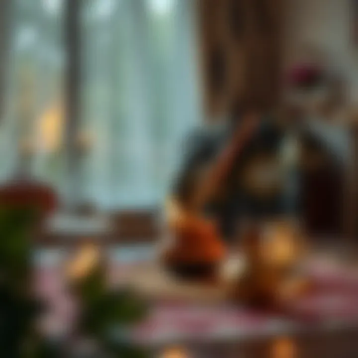 Creating a Tranquil Home Atmosphere An inviting home environment for incense burning