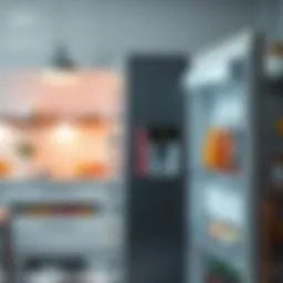 Adjusting refrigerator temperature settings