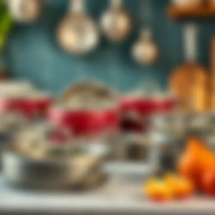 Variety of pots and pans showcasing quality and design