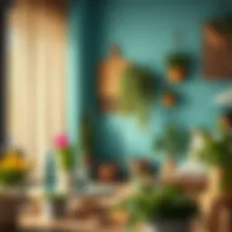 Creative upcycled decor made from discarded materials