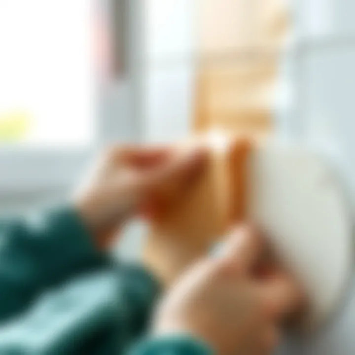 Technique for Adhesive Removal Demonstrating a technique to remove adhesive