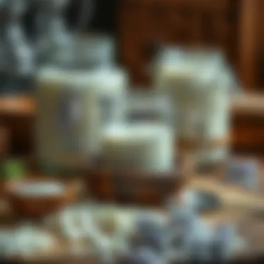 Fermentation process of yogurt