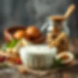 Ingredients for yogurt making