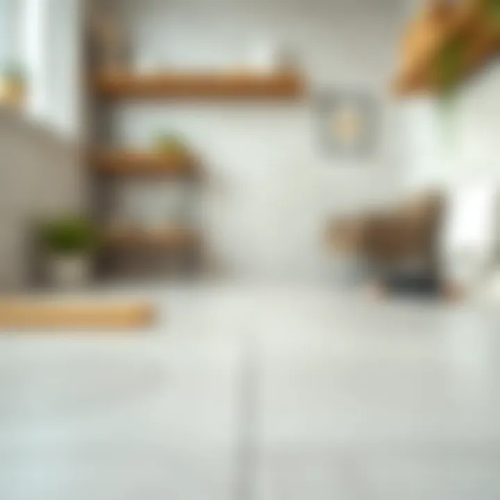 Prepared surface for tile installation