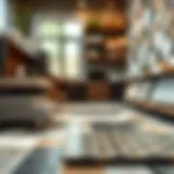 Selection of ceramic tiles for flooring