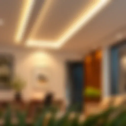 Elegant Recessed Lighting Installation Elegant recessed lighting installation