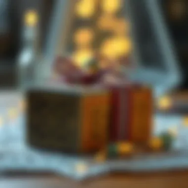 Artisan Gift Box A beautifully crafted handmade gift box adorned with intricate designs.