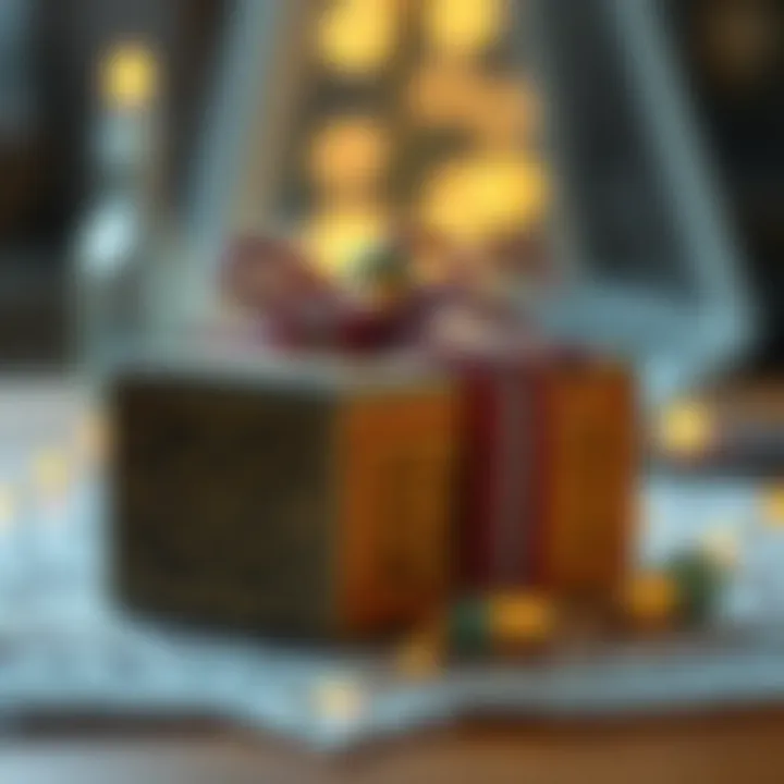 Artisan Gift Box A beautifully crafted handmade gift box adorned with intricate designs.