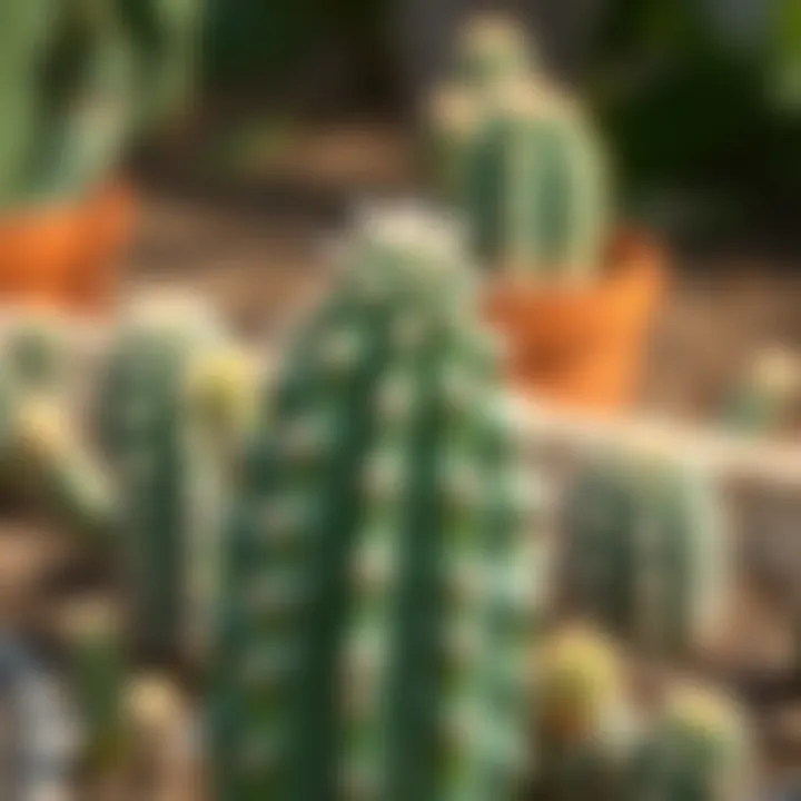 Cacti Thriving in Their Natural Environment Cactus in its natural habitat