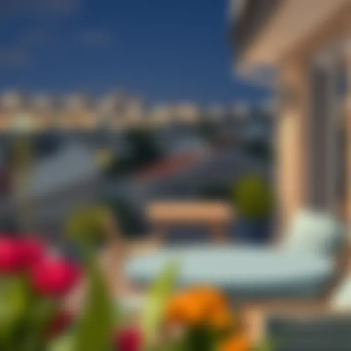 Effortless Assembly for Convenience Illustration of a seamless assembly process for balcony tables