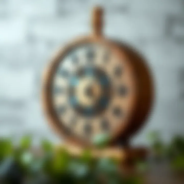 Design concept for handmade clock