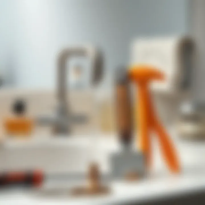 Tools for unclogging a sink