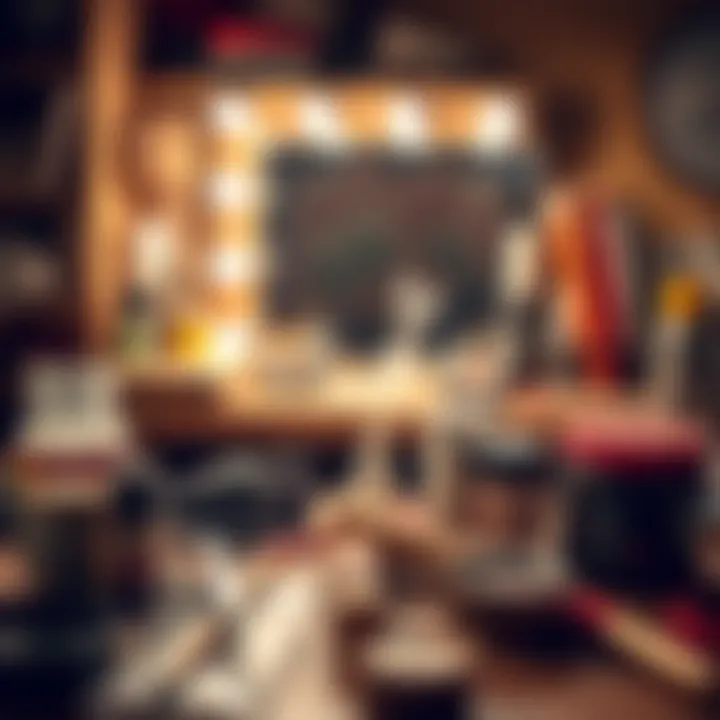 Materials for Makeup Table Construction Various materials used in makeup table construction