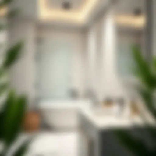 Luxurious Modern Bathroom Luxurious modern bathroom design with sleek fixtures