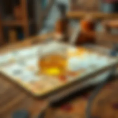 A detailed guide laid out on a table for stain removal methods