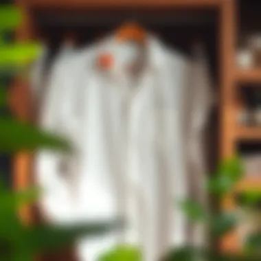 Preventive techniques to safeguard white shirts from stains