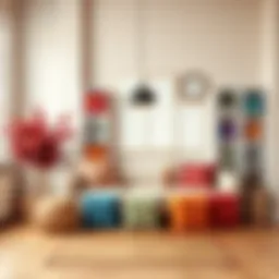 A palette of vibrant colors showcasing the psychological impact of color choices.