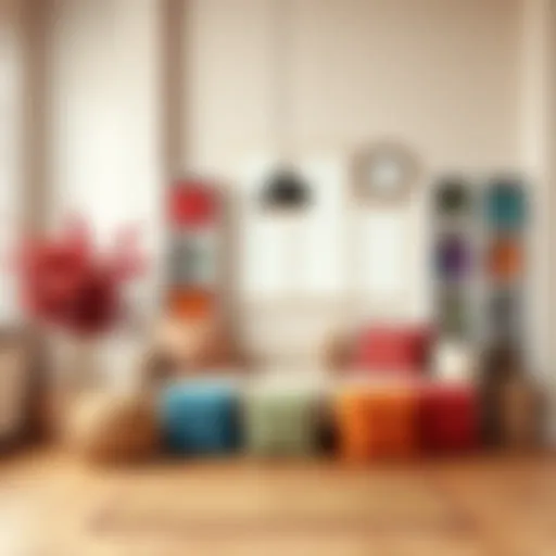 A palette of vibrant colors showcasing the psychological impact of color choices.