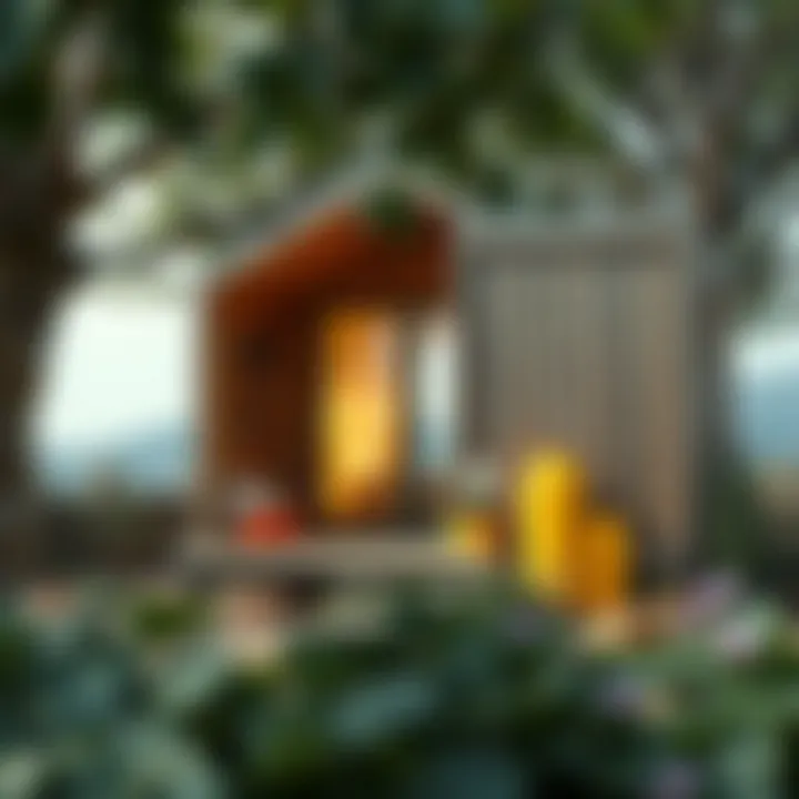 Sustainable Living in Sabit Tiny House Sustainable living concept illustrated with renewable materials