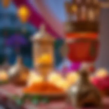 Cultural symbols incorporated in wedding preparations