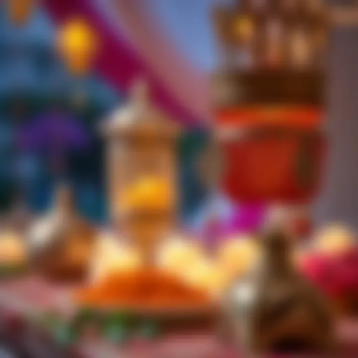 Cultural symbols incorporated in wedding preparations