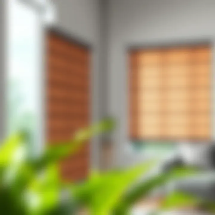 Transformation of Roller Blinds Post-Cleaning Before and after images showcasing the cleanliness of roller blinds.