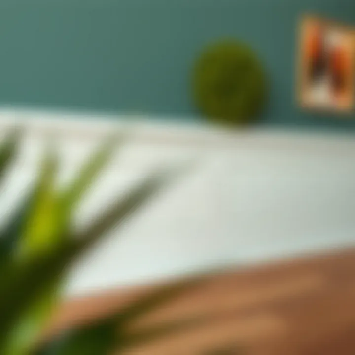 Stylish skirting board adding a finishing touch