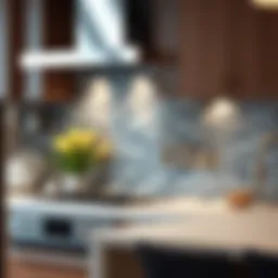 Elegant kitchen backsplash design