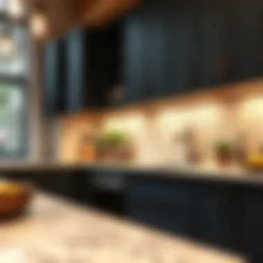 Selection of high-quality materials for countertops