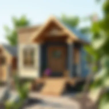 Eco-Friendly Materials for Sustainable Tiny Homes Construction materials used in tiny houses demonstrating sustainability
