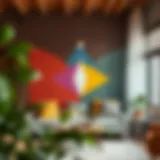 Understanding Triadic Color Harmony Color theory diagram illustrating triadic color harmony