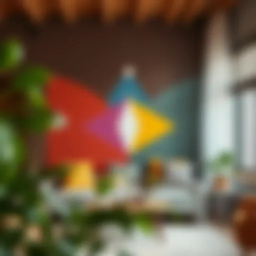 Understanding Triadic Color Harmony Color theory diagram illustrating triadic color harmony