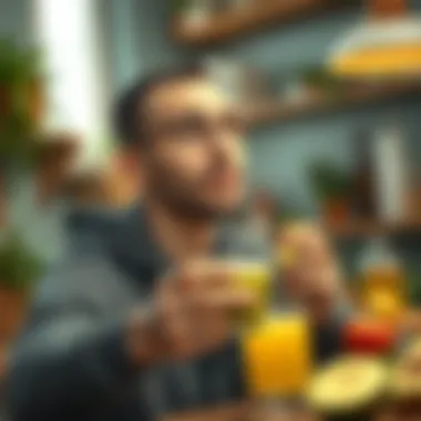 Health Benefits of Pickle Juice A health-conscious individual enjoying pickle juice as part of a balanced diet