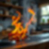 Source of burnt odor