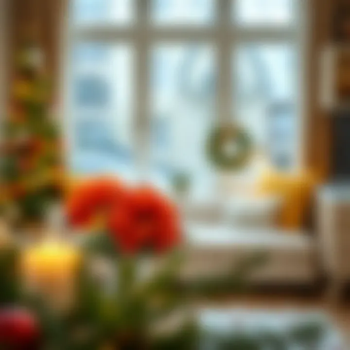 Optimal Room Placement for Christmas Flowers Ideal placement for Christmas flower in a room